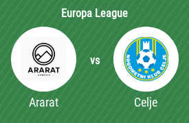 Football Club Ararat Armenia vs NK Celje Football Club Ararat Armenia vs NK Celje