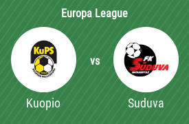 Kuopion Palloseura vs Suduva Marijampolė Kuopion Palloseura vs Suduva Marijampolė